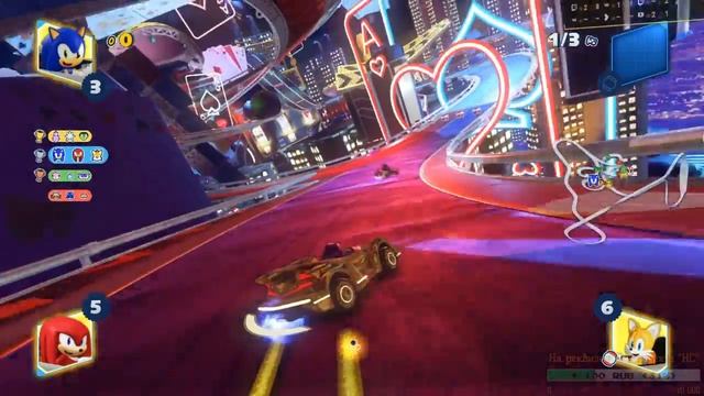 Играем в Team Sonic Racing Switch - Часть 3