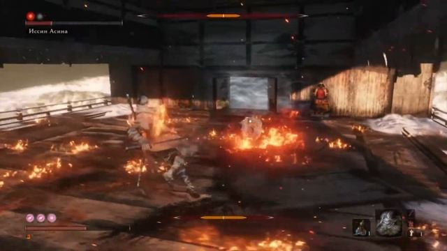 Sekiro: Shadows Die Twice - Босс 27 - Иссин Асина  Концовка Сура