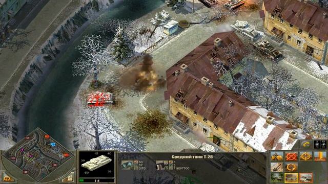 Блицкриг 2.Кампания СССР. Клинский выступ(легко)