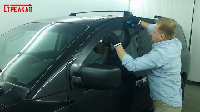 Дефлекторы (ветровики) окон 2D - INFINITI QX56 (I+I рестайлинг) с