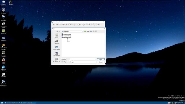 Windows XP PowerToys на ReactOS.