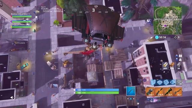 Стримлю фортнайт с PS 4  хочу набрать 100 подписчиков