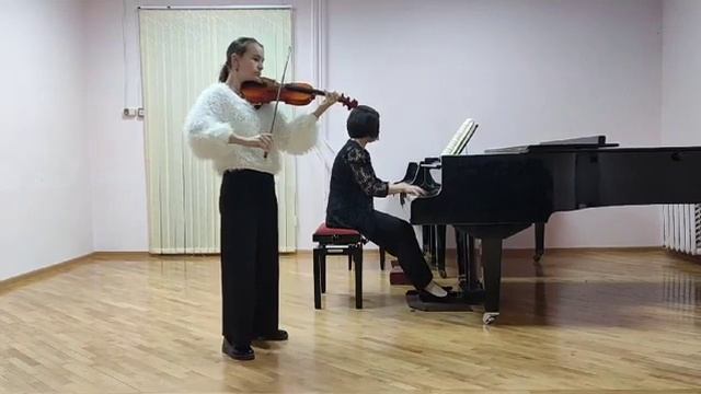 Милана Трухина, 11лет. М. Балакирев. Полька.