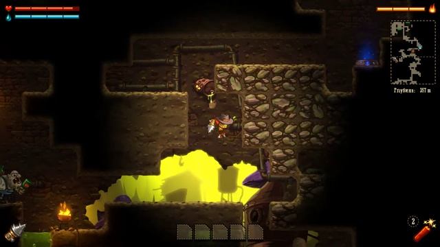 SteamWorld Dig Полное прохождение ( 1080р , 60 FPS , без комментари?