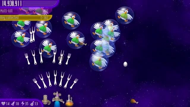 Chicken Invaders 4 UO Прохождение Часть 3 Финал