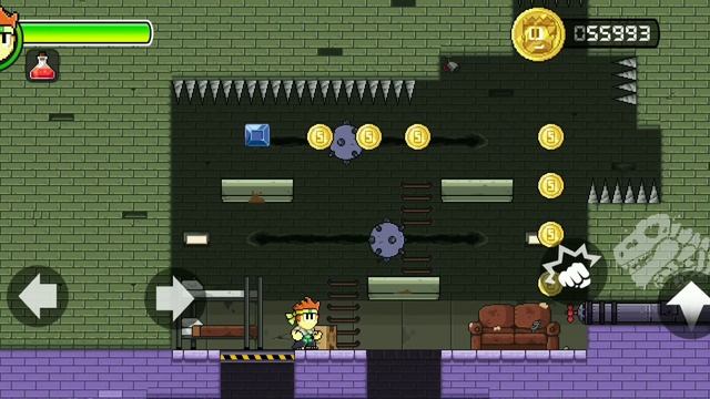 DAN THE MAN - уровень 8-3-1 - ВСЕ СЕКРЕТНЫЕ ЗОНЫ - ПРОХОЖДЕНИЕ