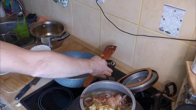 Рагу в Аф. казане