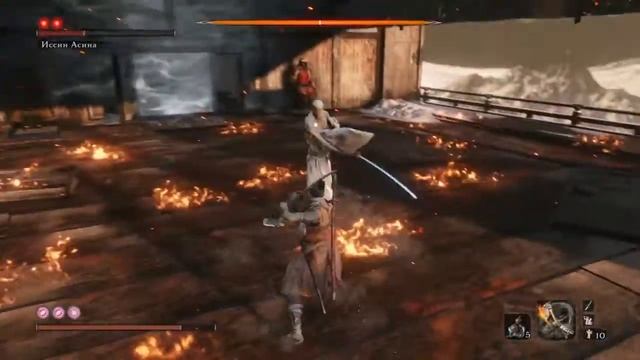 Иссин АсинаБосс плохой концовки игры Sekiro:shadows die twice