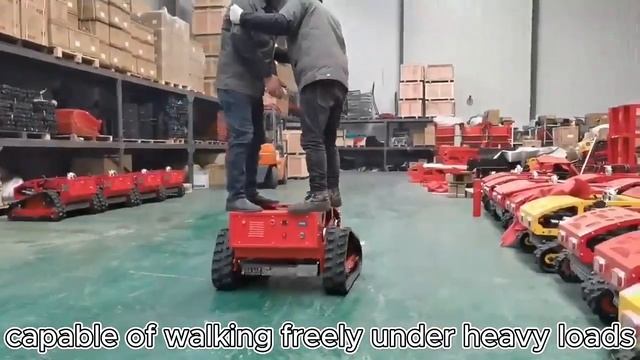 🔥 Robot Lawn Mower 80–120 см — Мощь на гусеницах!