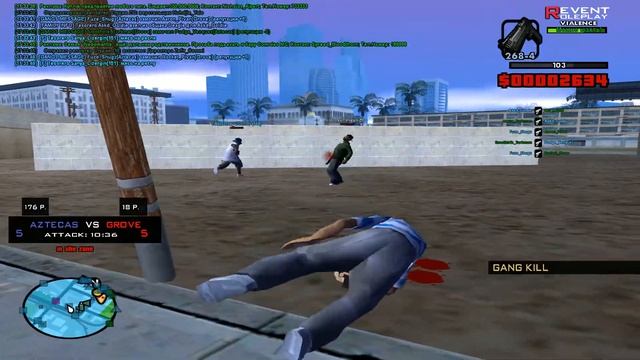 Захват квадратиков|Revent RolePlay#1