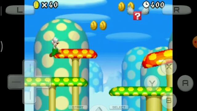 Luigi проходит New Super Mario Bros.