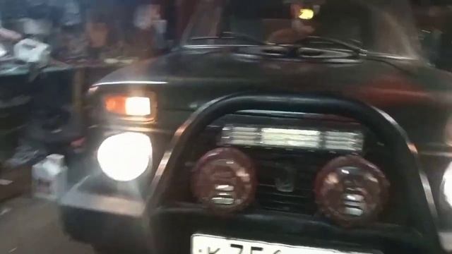 Первый выезд! НИВА на инжекторе, 1977 года выпуска.