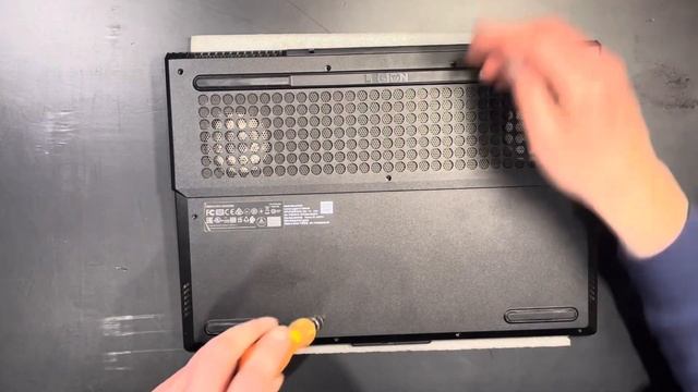 Lenovo Legion 5 разборка ноутбука
