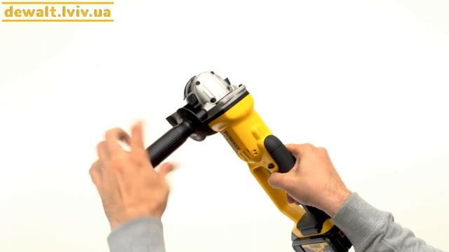 Шліфмашина кутова акумуляторна DEWALT DCG412