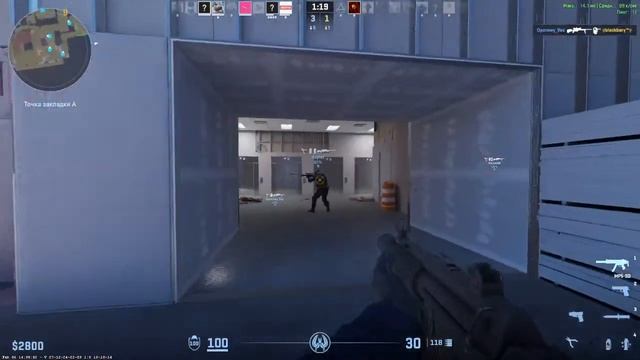 Тест CS GO   ( Тест ігри на  Ryzen 5 5500 Vs RTX 3050 6 Gb )