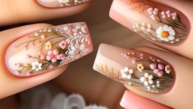 Perfect And Delicate Nails🌺идеальные и нежные ногти🌺 उत्तम औ