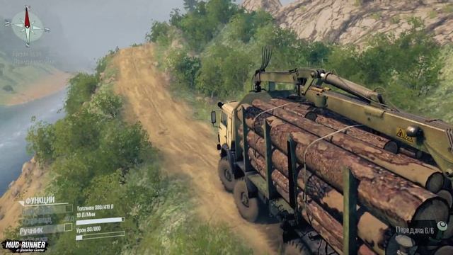 🔴 Spintires: MudRunner Карта «BaDaBuM»