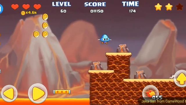 Level 60. Босс № 6. Прохождение игры Super Matteo Adventure на Android