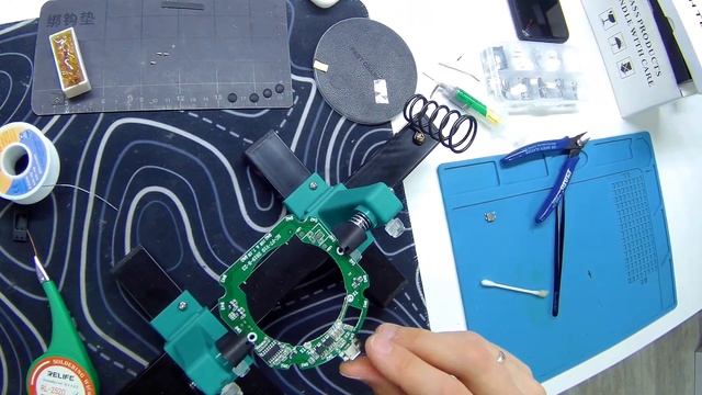 Ремонт беспроводной зарядки (замена гнеда питания Micro