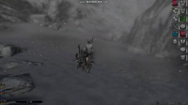 №8 Skyrim Reflyem 7.0 орк змея [ The North / скэлэты / Bandits ] (diff Адепт)