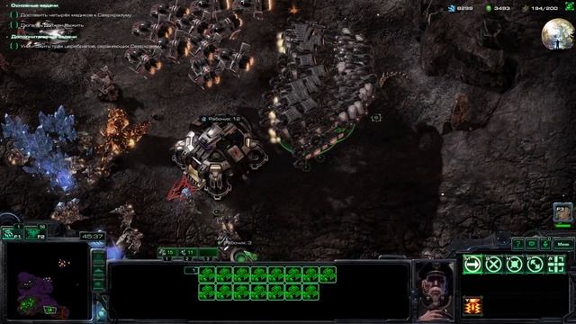 StarCraft Brood War Mass Recall Прохождение Терраны 