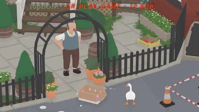 Untitled Goose Game 1  Вредный гусь