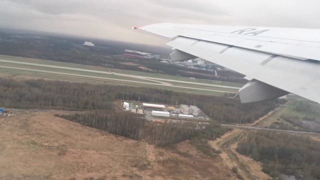 29.04.2025 SU6183 СанктПетербург (LED)- Москва (VKO) SSJ100 взлет / SaintP