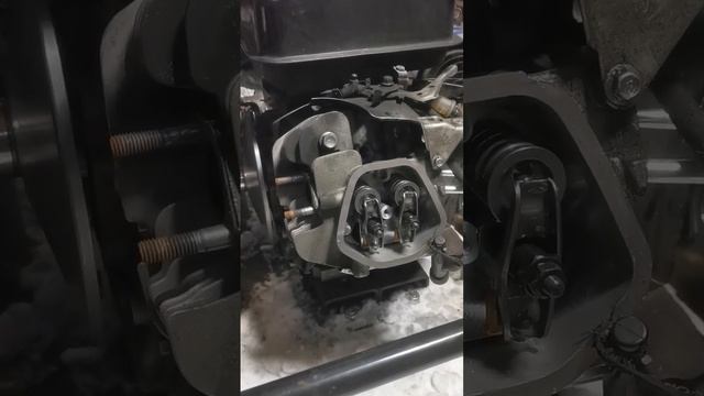 Ремонт двигателя мотобуксировщика.#мотобуксировщик #?
