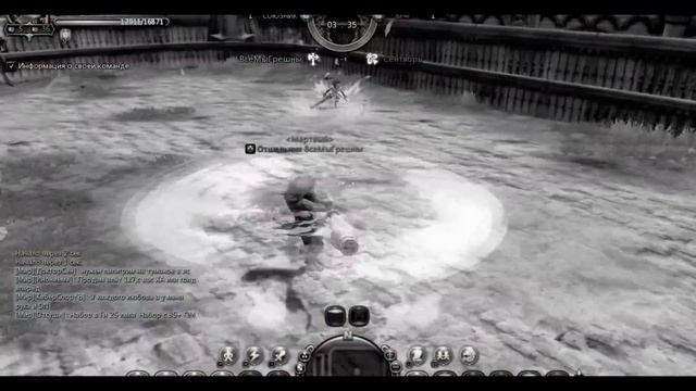 Dragon Nest PvP Джаггернаут vs Валькирия
