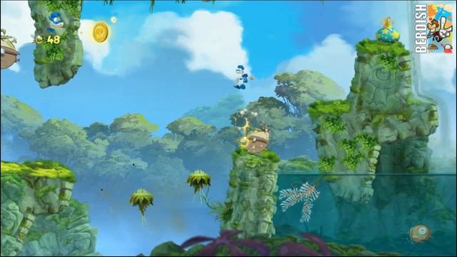 Rayman Origins Прохождение. Глава 6 Часть 1