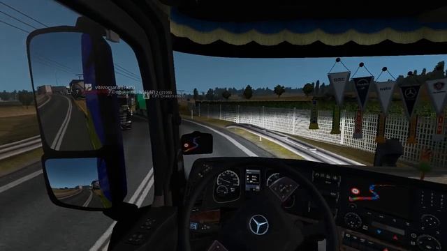 ETS2 Мультиплеер. Контейнеровоз