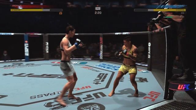 Джессика Андраде Vs Марина Родригес UFC 300 ПОЛНЫЙ БОЙ (cpuVS