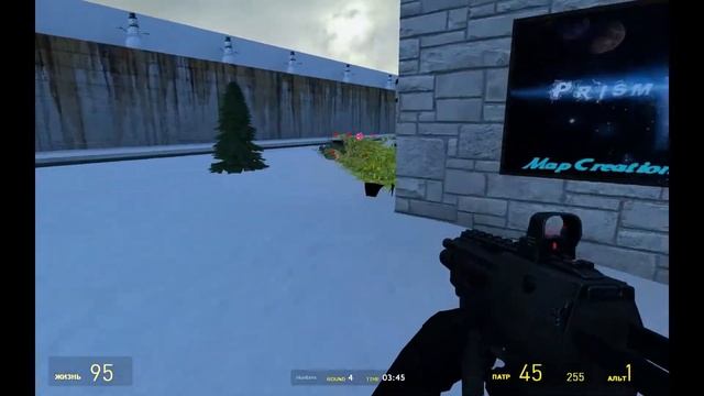 Новогодняя подборка моментов из игр:(minecraft, Garry's Mod).