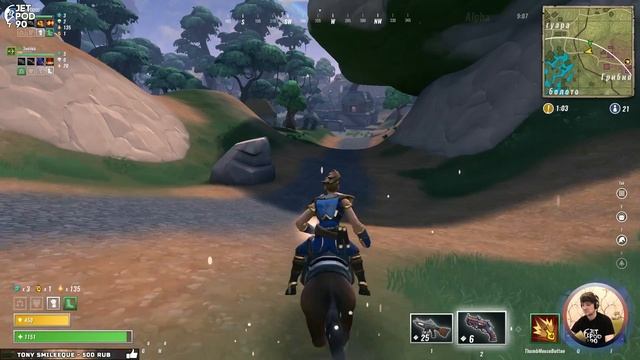 REALM ROYALE игра от Hi-Rez Studios. СТРИМ! Осваиваемся вместе с JetPOD90, часть №10.