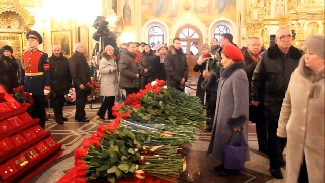 Прощание с Михаилом Калашниковым в Ижевске