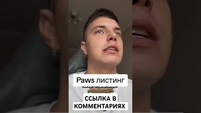 ЛИСТИНГ ПАВС СОВСЕМ СКОРО🔥🗣️ #airdrop #blum #crypto