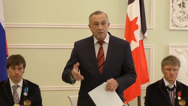 Награждение олимпийцев Удмуртии