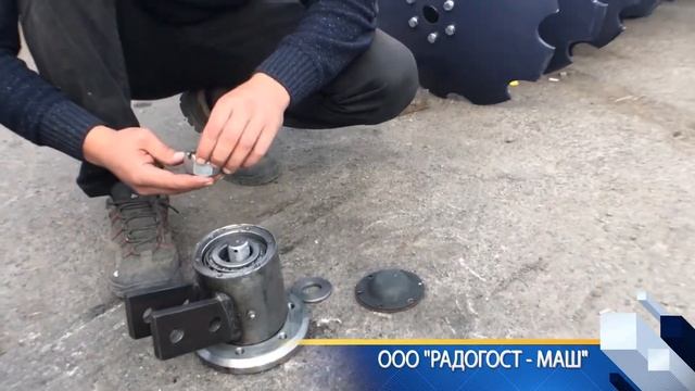 Как устроен режущий узел дисковой бороны