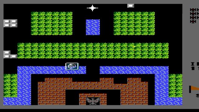Googie City (Battle City Hack) (NES, 1985) Уровень 9