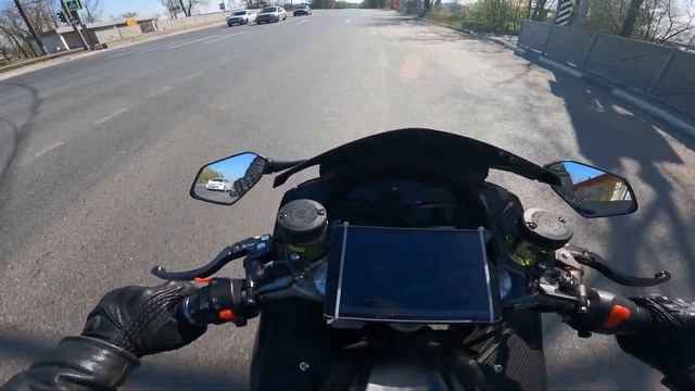 От 0 до 100кмч на электромотоцикле с обновлёнными звездочками по GPS...Такого я не ожидал...