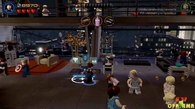 Прохождение игры LEGO Marvel's Avengers (PC) #8 (Пробуждение Альтрона)