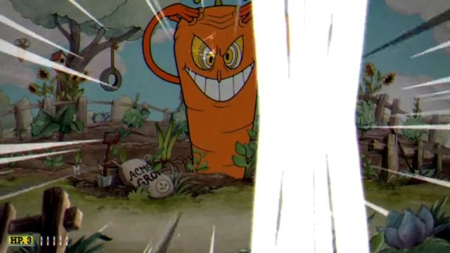 Cuphead - Botanic Panic быстрое прохождение