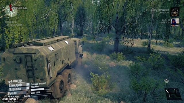 🔴 Spintires: MudRunner Карта 