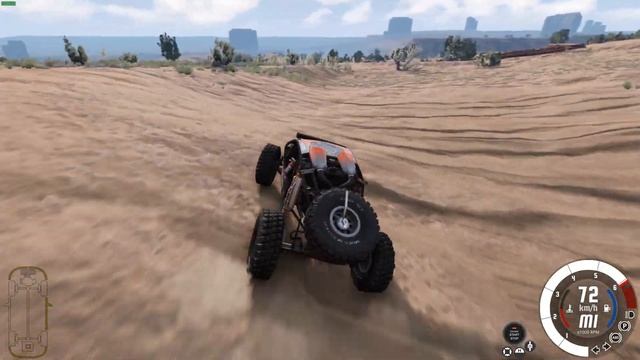 БАГГИ VS ЖИГУЛЬ ПО ВНЕДОРОЖИЮ /  BeamNG Drive