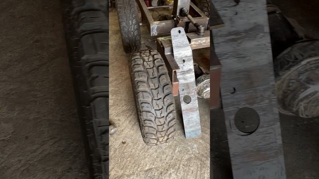 Делаем погрузчик на больших колесах