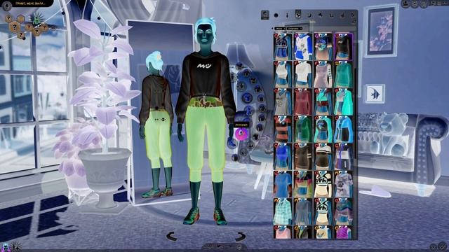 Створюю персонажа з інверсією кольорів в Sims 4 // The Sims 4 ч