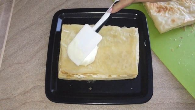 ТОРТ за 100 РУБЛЕЙ.Простой НАПОЛЕОН.