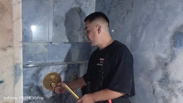Исправление чужих ошибок,встраиваемый смеситель Paffoni