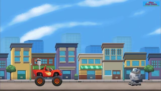 Вспыш и чудо-машинки Игра Blaze And The Monster Machines Tool Duel Game