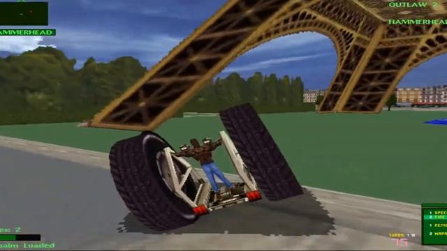 Twisted Metal 2 (PC, 1997) Axel Уровень 3 Париж